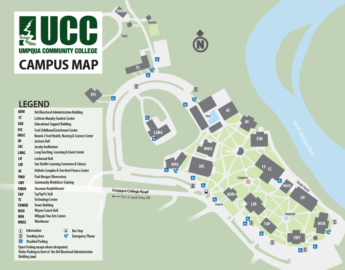 UCC校园地图06272018